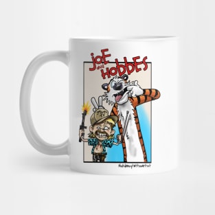 Tigerking and Calvin and Hobbes fan art Mug